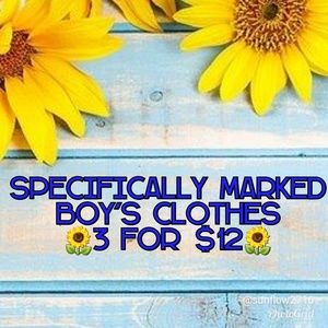 Boy's Clothing Bundle
